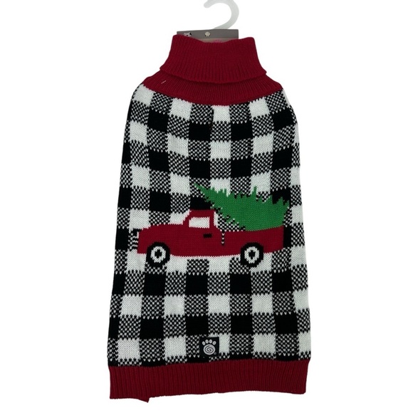 PetRageous Designs Dog/Pet Christmas Sweater Sz Medium Multi Color Dogs 20-35 lb - Picture 1 of 8